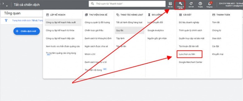 HỦY TÀI KHOẢN GOOGLE ADS HOÀN TIỀN