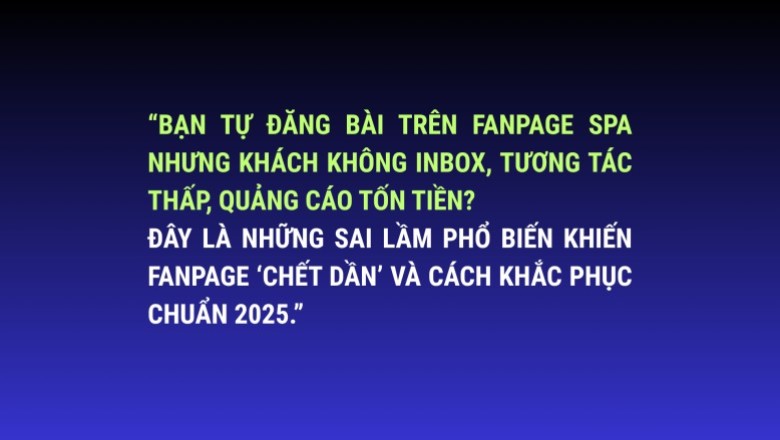 Sai Lầm Khi Tự Chạy Fanpage Spa – Mất Khách Và Tốn Ngân Sách